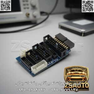 🔓 قفل تراشهها را بشکنید: معرفی برد تخصصی جیتگ (JTAG) برای پروگرامر TNM5000! 💣 تا به حال با ایسیو یا برد الکترونیکی مواجه شدهاید که پس از یک برنامهریزی ناقص، دیگر به هیچ روشی قابل شناسایی نیست (اصطلاحاً Bricked شده)؟ یا نیاز به خواندن کامل و بدون نقص اطلاعات از یک میکروکنترلر پیچیده داشتهاید، اما روشهای معمول پاسخگو نبودهاند؟ برد جیتگ (JTAG) برای پروگرامر TNM5000 راهحل نهایی برای این چالشهاست. این برد واسط، پروگرامر قدرتمند شما را به یک ابزار دیباگ و بازیابی سطح سختافزار تبدیل میکند. پروتکل JTAG (مخفف Joint Test Action Group) یک استاندارد صنعتی برای دسترسی مستقیم به هسته پردازنده (CPU)، حافظه فلش و رجیسترهای داخلی یک تراشه از طریق نقاط تست مشخص روی برد (Test Points) است. با این برد، شما میتوانید ایسیوهای قفل شده را احیا کنید، کلونینگ (Cloning) کامل و صد در صدی انجام دهید و به اطلاعاتی دسترسی پیدا کنید که از طریق پورت OBD یا روشهای معمول خواندن، غیرقابل دسترس هستند. این ماژول با پشتیبانی از ولتاژهای کاری متنوع و طراحی کمحجم، به شما اجازه میدهد مستقیماً به قلب تپنده مدارهای الکترونیکی متصل شوید. این برد فقط یک آداپتور نیست؛ بلکه کلیدی برای ورود به عمیقترین لایههای یک سیستم دیجیتال و یک ابزار ضروری برای هر متخصص حرفهای در زمینه تعمیرات ایسیو، مهندسی معکوس و ریکاوری بردهای پیچیده است. مشخصات فنی و ویژگیهای کلیدی: پشتیبانی از پروتکلهای استاندارد: سازگار با پروتکل جهانی JTAG (IEEE 1149.1) و همچنین پروتکل تخصصی BDM (Background Debug Mode). 🌐 ولتاژ کاری قابل انتخاب: قابلیت کار با تراشههای مدرن و قدیمی با ولتاژهای متنوع از 1.8V تا 5V. ⚡ اتصال پایدار و استاندارد: مجهز به کانکتور IDC20 برای اتصال مطمئن به پروگرامر TNM5000 و کابلهای JTAG. نشانگر LED وضعیت: دارای LED برای نمایش بصری وضعیت برقراری ارتباط (Link) و فعالیت (Activity) برای اطمینان از اتصال صحیح. 💡 طراحی ماژولار و فشرده: ابعاد بسیار کوچک (45x30x10 میلیمتر) برای استفاده آسان در محیطهای کاری مختلف. دسترسی مستقیم به حافظه: امکان خواندن، نوشتن و پاک کردن مستقیم حافظه Flash و EEPROM داخلی میکروکنترلر. کاربردهای استراتژیک و حیاتی: ریکاوری و احیای ایسیوهای قفل شده (Unbricking): زنده کردن ایسیوهایی که به دلیل برنامهریزی اشتباه از کار افتادهاند. کلونینگ کامل (Full Clone): تهیه نسخه پشتیبان ۱ به ۱ از تمام محتویات یک میکروکنترلر برای انتقال به یک ایسیو دیگر. مهندسی معکوس و تحلیل فریمور: استخراج و تحلیل کامل نرمافزار داخلی تراشهها برای اهداف تحقیقاتی. خواندن و نوشتن در حالت BDM: ویژه میکروکنترلرهای خانواده موتورولا/فریاسکیل (Motorola/Freescale) که در بسیاری از ایسیوها استفاده میشوند. دیباگ و عیبیابی سطح سختافزار: شناسایی مشکلات سختافزاری با بررسی مستقیم رجیسترهای پردازنده.